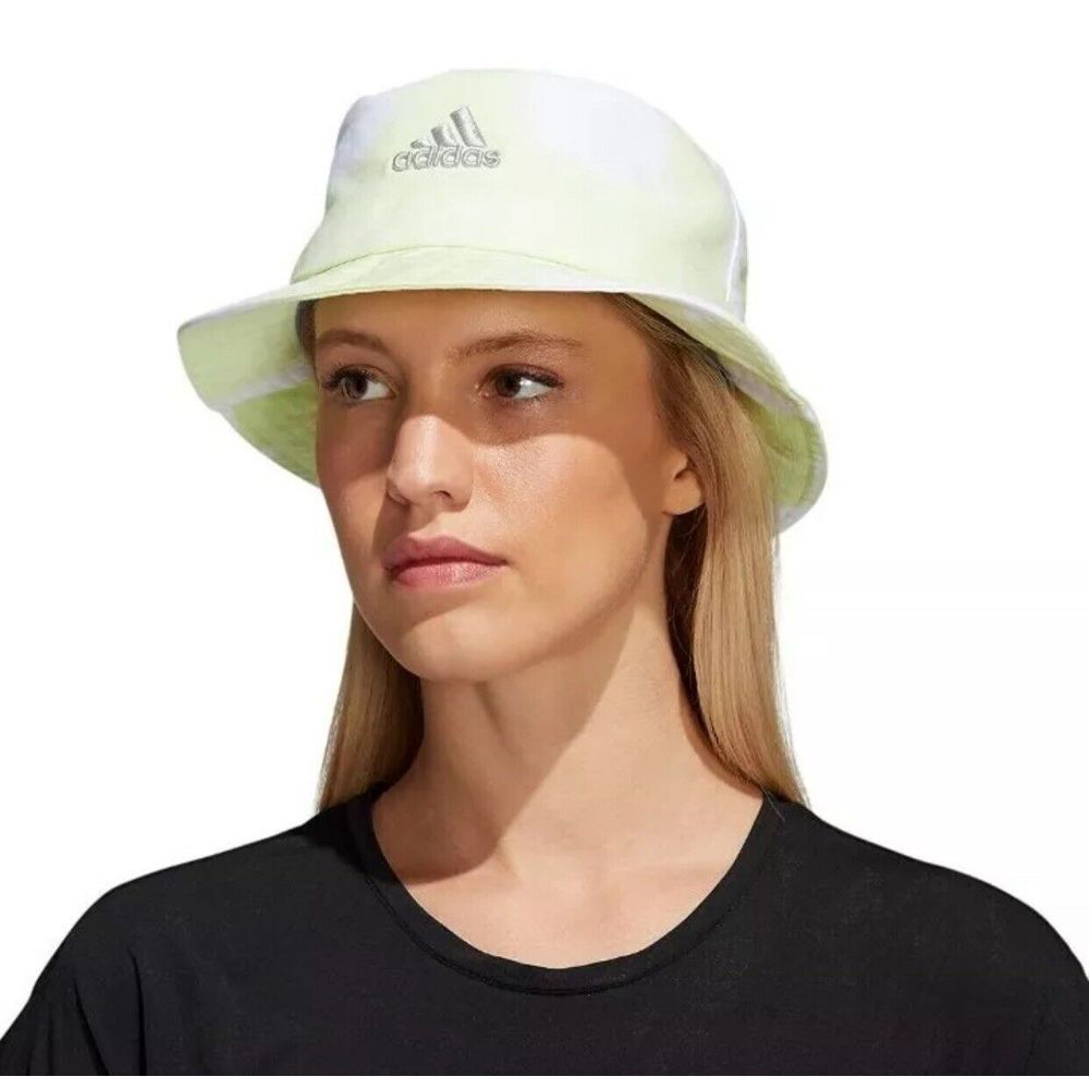 Adidas Bucket Hat Color Wash Lime Unisex One Size Fits All‎